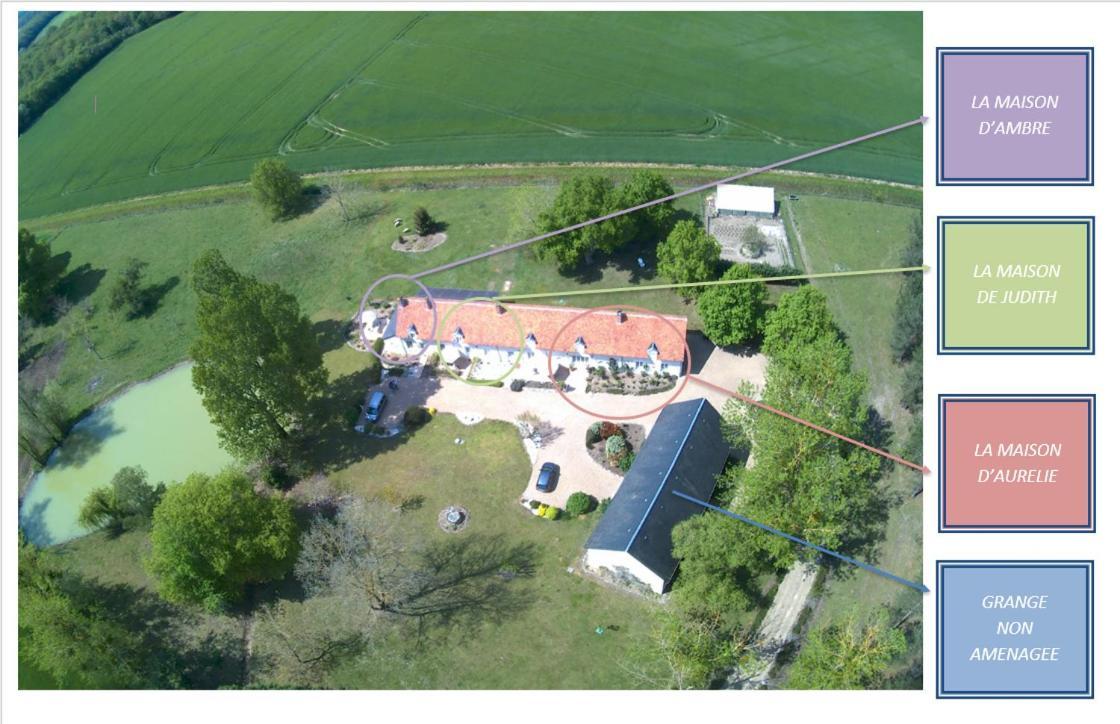 Les Gites Du Cormier Sambin Bagian luar foto